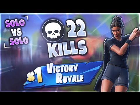 Solo 22 KILL Game! | Fortnite Battle Royale