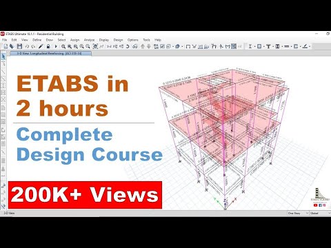 ETABS in 2 hours | A complete design course