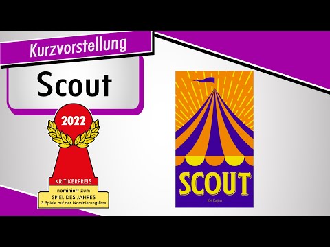 SCOUT - Nominiert SPIEL DES JAHRES 2022 - Kurzvorstellung - Spiel doch mal!