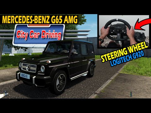 Mercedes-Benz G65 AMG - City Car Driving | Logitech G920 Steering Wheel