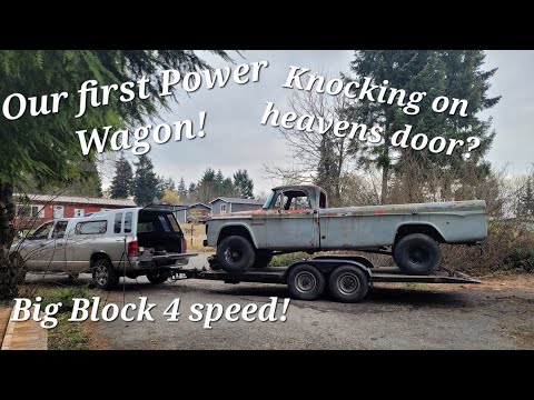 Can we make this XL Sweptline run again? 1968 Dodge W200 Power Wagon!