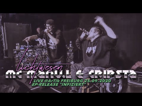 MC MANU L & CRIPSTA LIVE @ArTik Freiburg (EP-RELEASE "INFIZIERT") [25.09.2020]