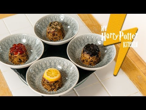 Flaming Christmas Pudding Recipe | Christmas at Hogwarts | My Harry Potter Kitchen (Ep. 57)