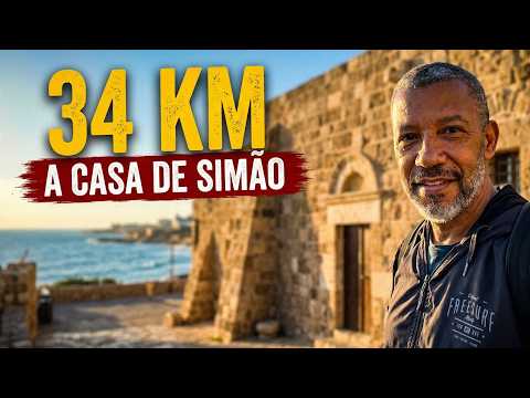 34 km de Caminhada de Modiin, Lida e Jope na Casa de Sim&atilde;o o Curtidor onde esteve o Ap&oacute;stolo Pedro