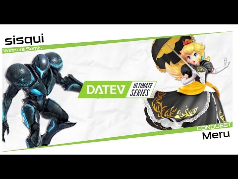DATEV Ultimate Series - Conquest [Winners Semis] - NCE | sisqui (Dark Samus) Vs. Meru (Peach)