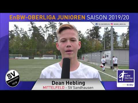 EnBW-Oberliga - SV Sandhausen - 19/20 - Dean Hebling