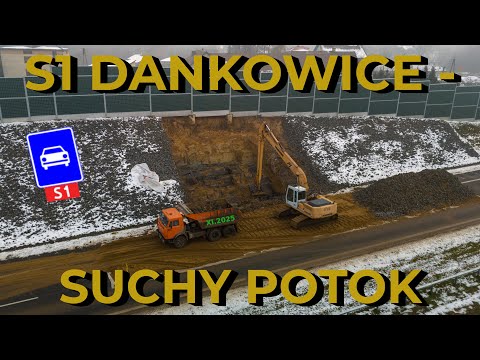 S1 Kosztowy - Bielsko-Biała, odcinek III Dankowice - Bielsko-Biała - LISTOPAD 2025 [DRON][4K]