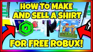 HOW TO MAKE/SELL A SHIRT IN STARVING ARTISTS FOR FREE ROBUX!!! (Roblox)