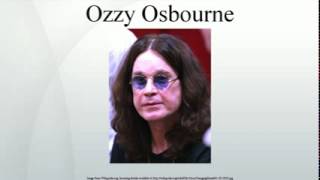 Ozzy Osbourne