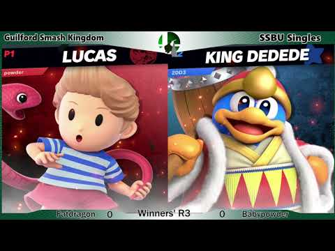 GSK1 - Babypowder (Lucas) Vs. FatDragon (King Dedede) - SSBU Winners Semis