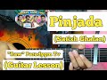Pinjada - Satish Ghalan | Guitar Lesson | Plucking & Chords | (Chaina Saram Chaina Lajaa)