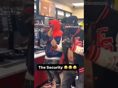 WATCH:  Memphis Goons TAKEOVER gas station 🆕 #shorts #gangs #memphis #tennessee #demontime