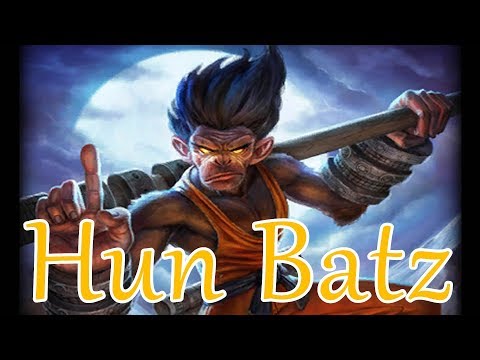 SMITE Hun batz solo (Hun batz damage build) ~ PTS season 5 testing!