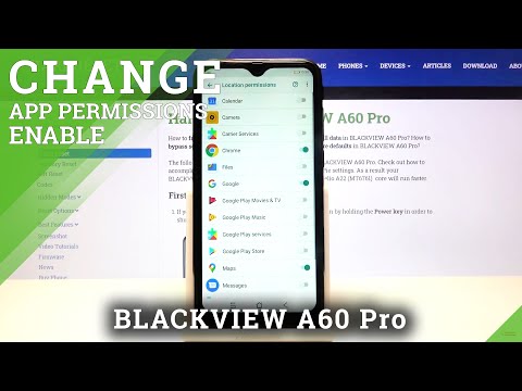 How to Change Apps Permissions in BLACKVIEW A60 Pro – Manage Apps Permission