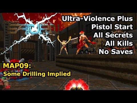 Doom II: BTSX E1 - MAP09: Some Drilling Implied (Ultra-Violence Plus 100%)