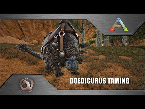Ark Survival Evolved - Doedicurus taming
