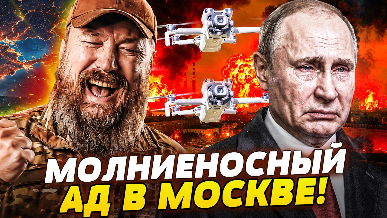 💥УКРАИНСКИЙ ТРИУМФ: МЫ ПОКАЗАЛИ АД СТОЛИЦЕ! ПВО ДИКО ПРОДЫРЯВИЛО! ПОЖАРЫ ВИ?