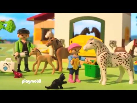 Playmobil Country - Ponypark & Ponyrijles - 6927 &  6947 - Dutch