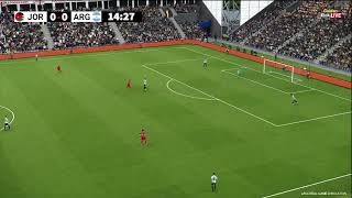 eFootball PES21 Game Video Simulation  Jordan vs Argentina l World Cup 2026 l