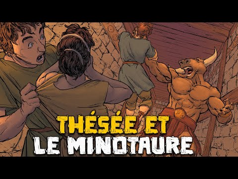 Theseus in the Labyrinth of the Minotaur - 3/3 - Greek Mythology - History and Mythology in Comics