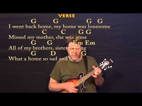 Will the Circle Be Unbroken (GOSPEL) Easy Mandolin Cover Lesson with Chords / Lyrics
