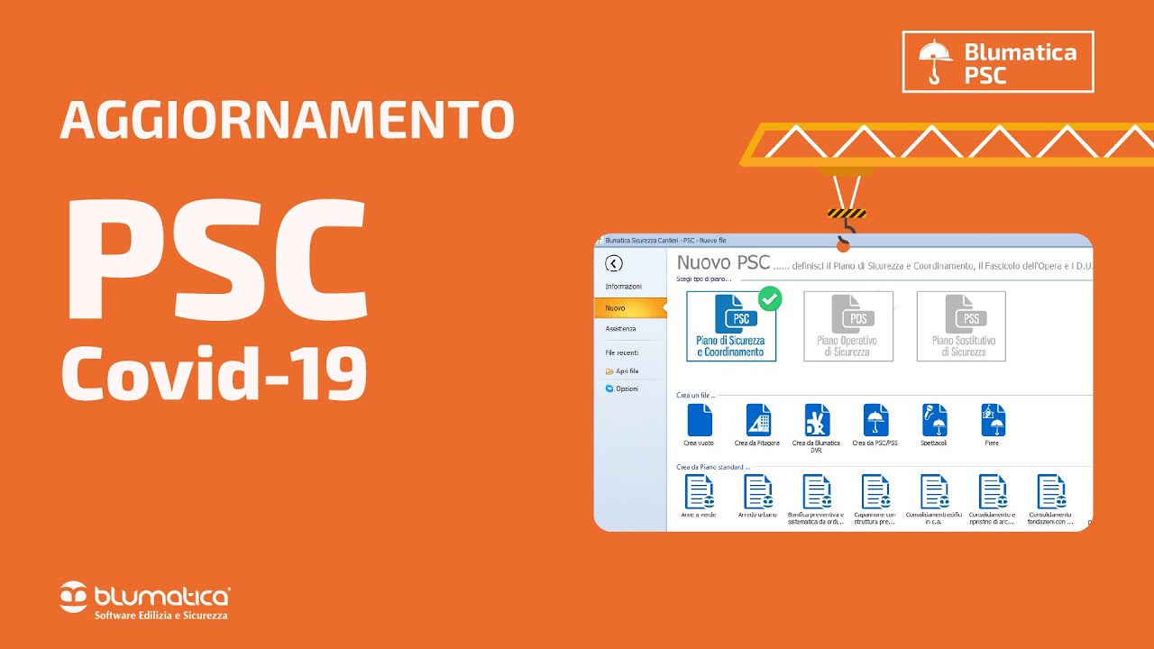 Blumatica Porte Aperte 2020 - PSC e Protocolli Emergenza Covid-19