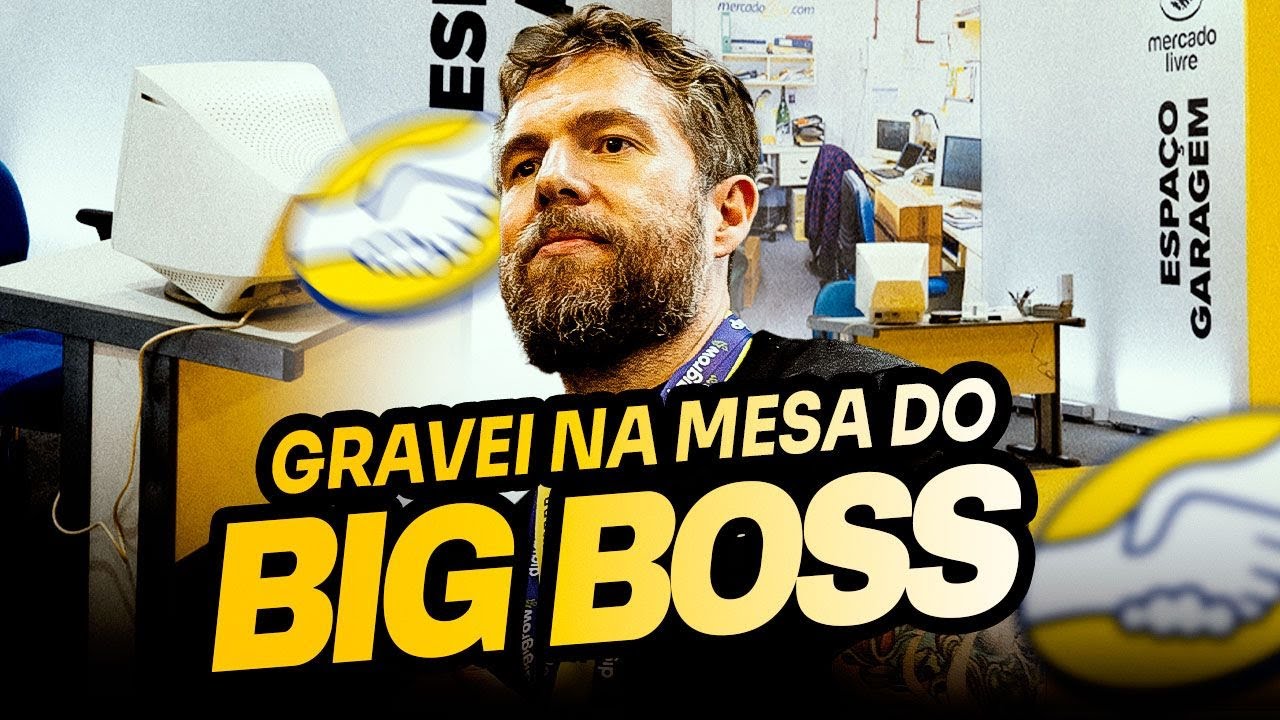 Gravei no PRIMEIRO ESCRITÓRIO do Mercado Livre