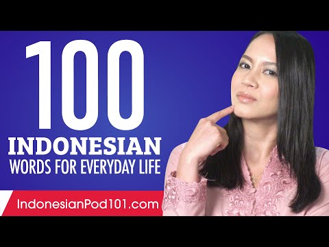 100 Indonesian Words for Everyday Life - Basic Vocabulary #5