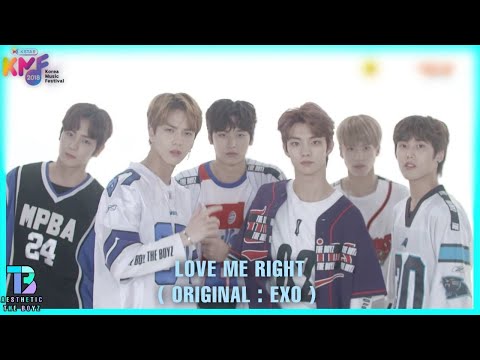 THE BOYZ(더보이즈) -'Love Me Right'(Original:EXO)@Korean Music Festival 2018(Myanmar Subtitle)