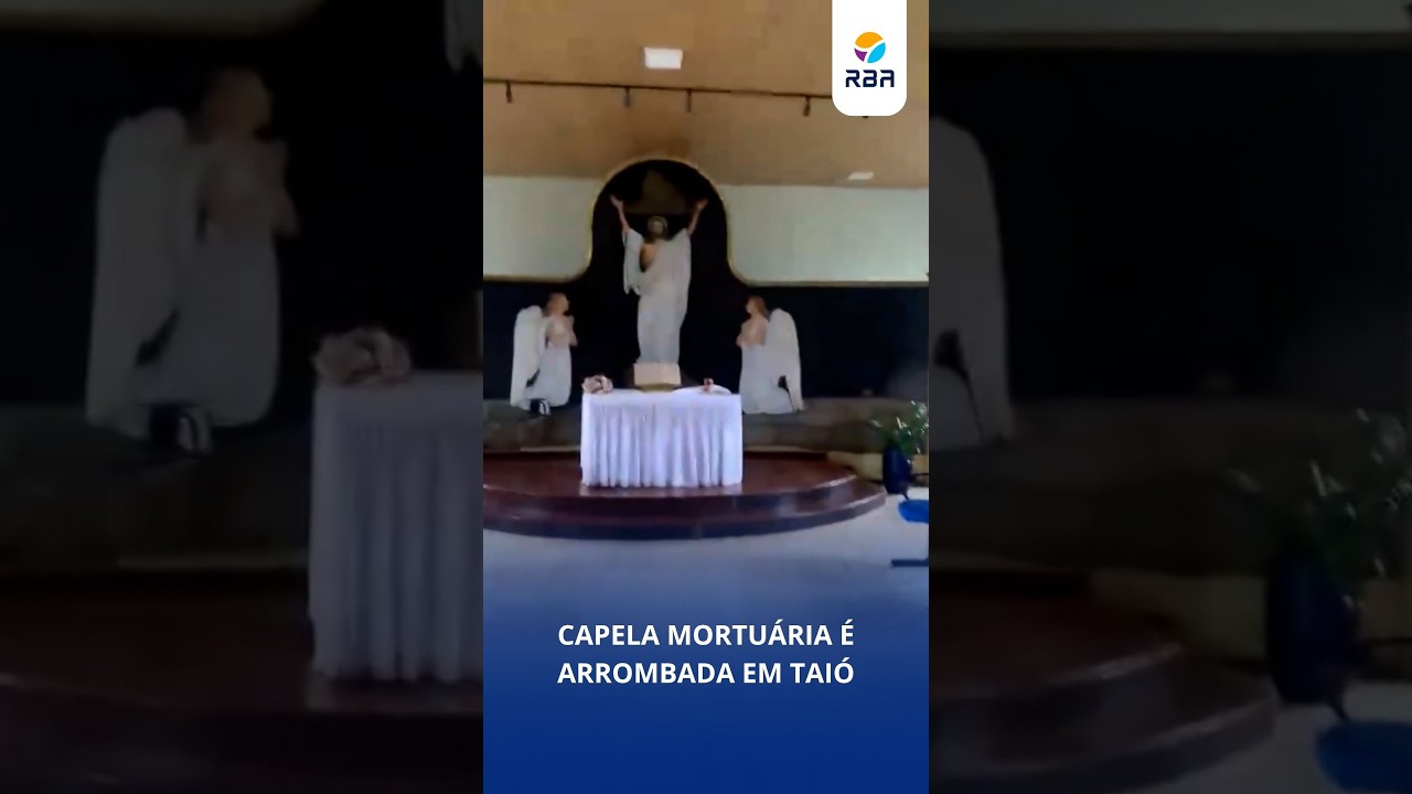 Capela mortuária é arrombada e tem até crucifixos furtados em Taió