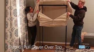Simplify 36 Portable Closet-How to