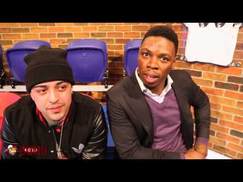 BŪ-MU TV - Soccer AM | Footballer Kevin Phillips/Zamaan Magician 'Magic Trick' Staring Redzz