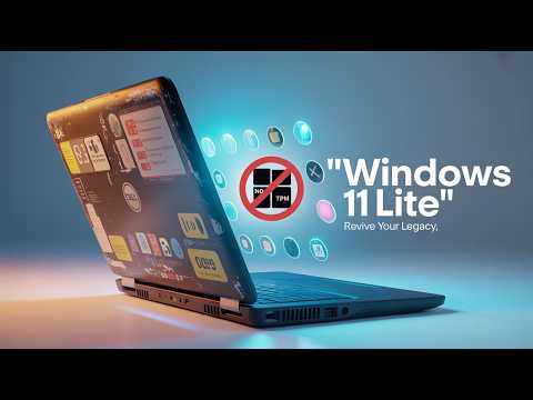Windows 11 Lite: The Ultimate OS for Old PCs (No TPM, No Bloatware!)