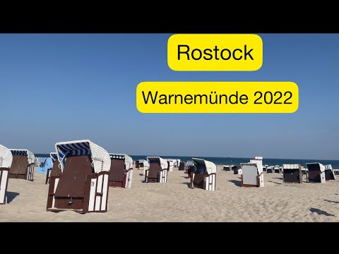 OSTSEE WARNEMÜNDE 2022 | Seebad Germany | Kurztrip Strand Warnemünde Rostock Deutschland