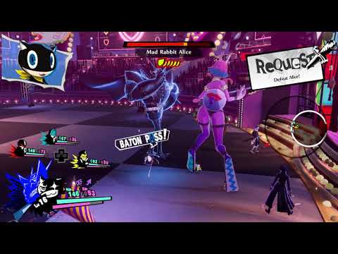 Persona 5 Strikers Boss Guide - How to Defeat Mad Rabbit Alice
