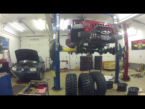 How I spent almost $15K in 4 days on my Jeep, Axle swap from factory D30 & D44 to Dynatrac D44 & D60