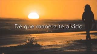 Luis Miguel  De que manera te olvido