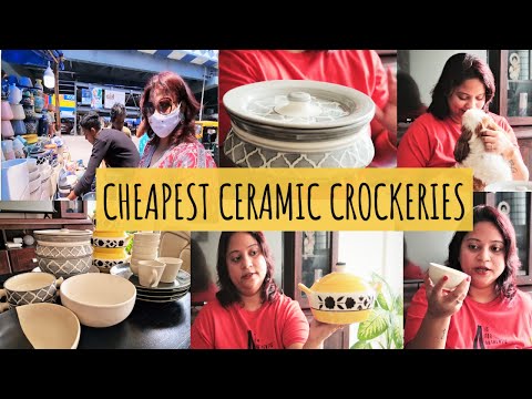 We got a steal deal | Cheapest ceramic crockery Haul Video