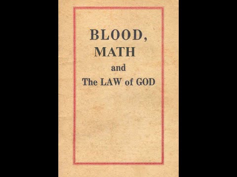 Blood, Math and the Law of God – Preach From The Housetops