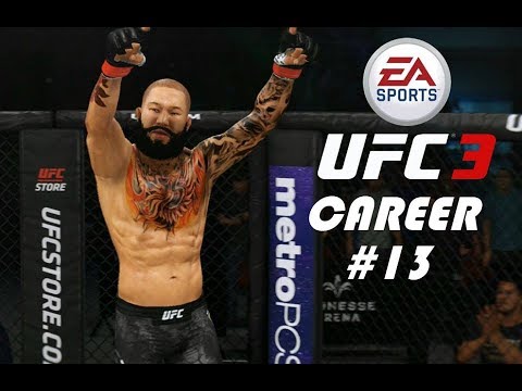 UFC 3 Career Mode Gameplay Walkthrough Part 13 - UFC LEGEND!