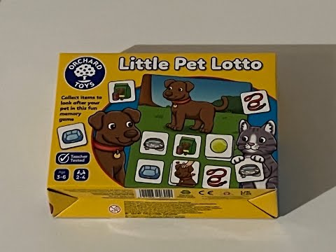 Orchard toys - Little Pet Lotto