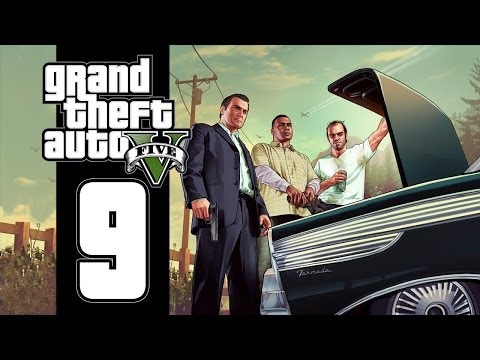 Let's Play GTA V - episode 9 - Franklin & Chopper The Dog