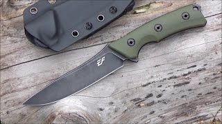 Eafengrow EF 125 Knife ($40) Review - 14C28N - Budget Fixed Blade Knife