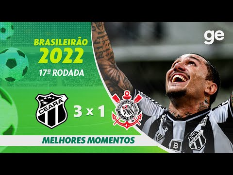 Vídeo / Ceará 3 x 1 Corinthians - Brasileirão Série A 2022!