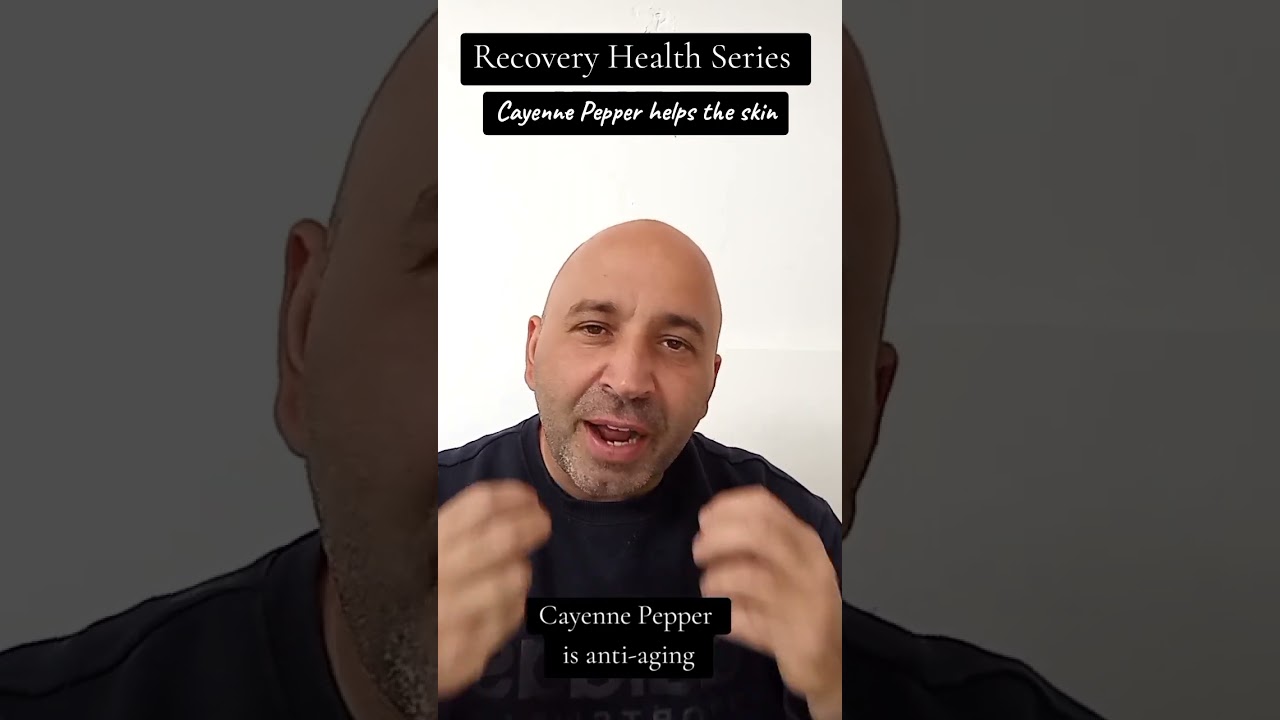 Recovery Health Series Cayenne Pepper is anti-aging #cayennepepper #healthyskin #healing