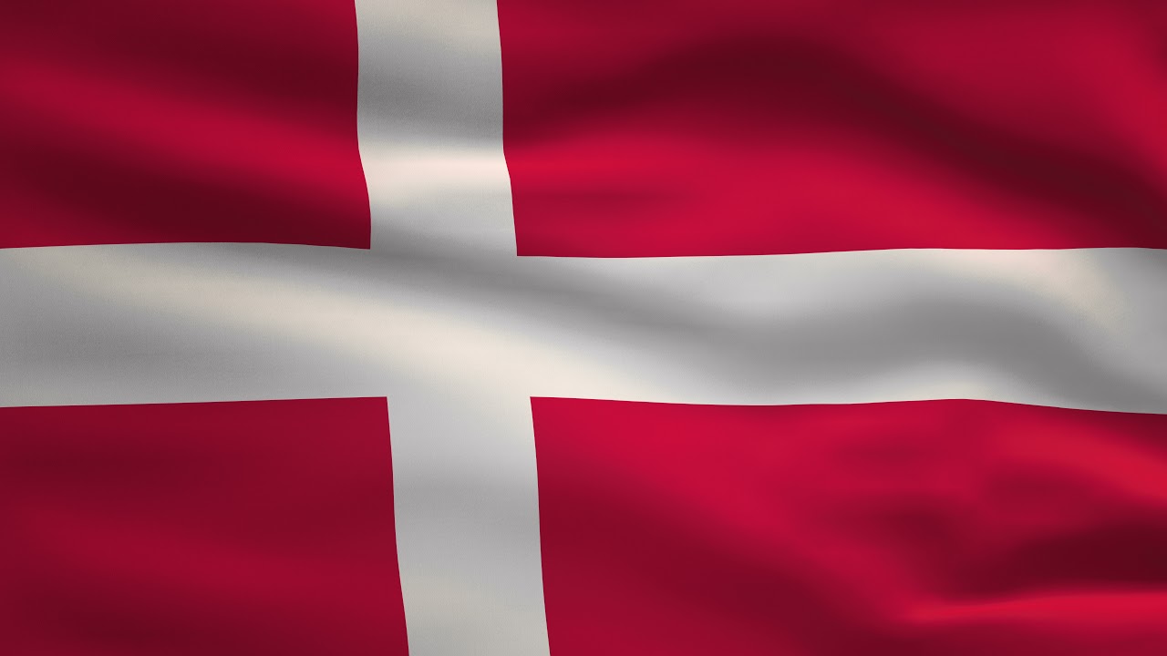 Denmark Waving Flag Animation | 8k Ultra HD | Flags of the World
