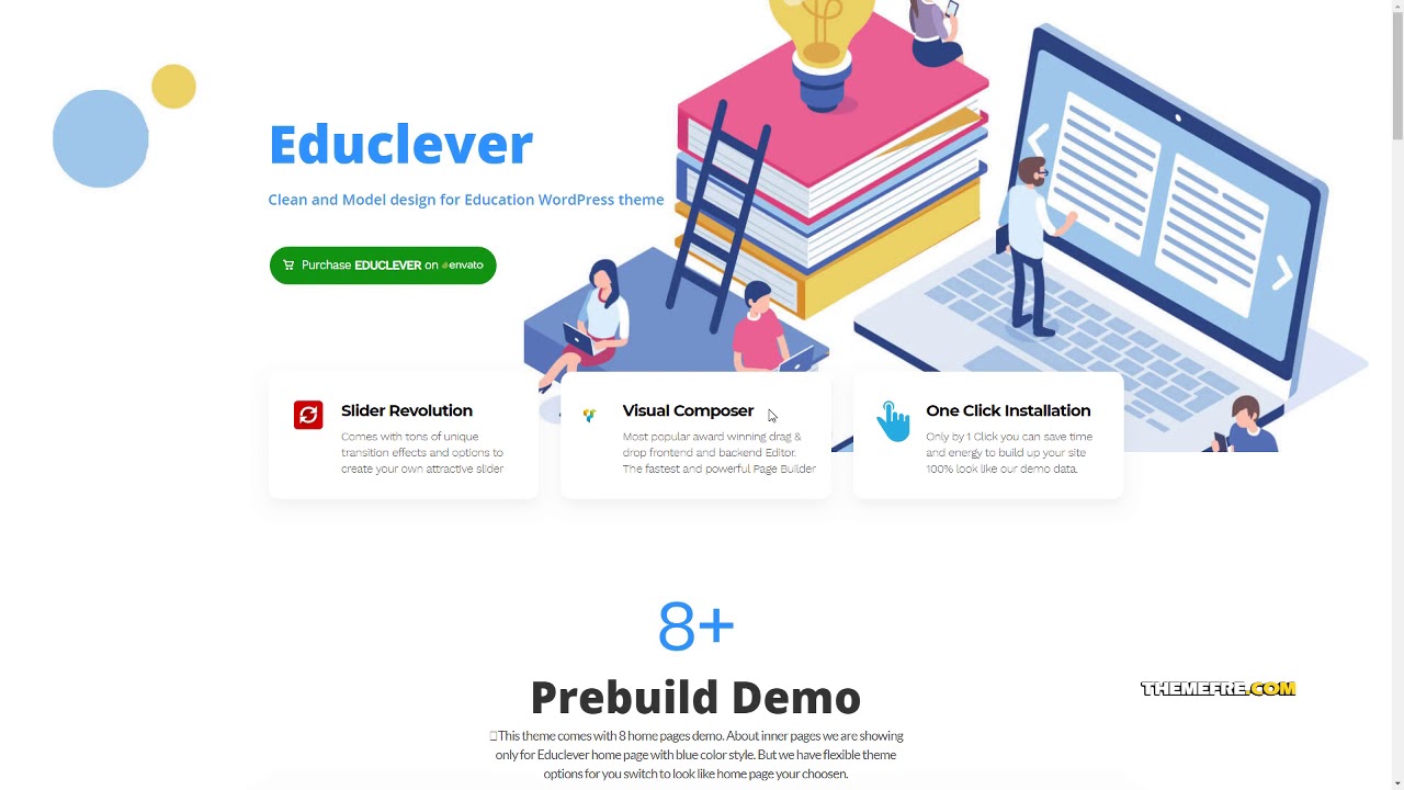 Educlever - Education WordPress Themes