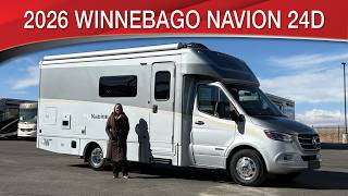 A preview image of the linked video showcasing 2026 Winnebago Navion 24D