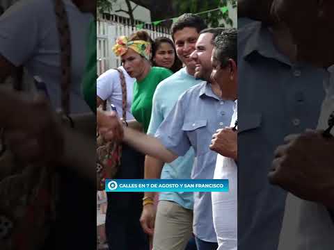 CALLES EN 7 DE AGOSTO Y SAN FRANCISCO