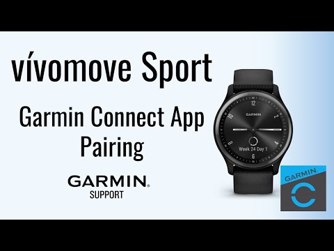 vívomove Sport | Pairing with the Garmin Connect™ App | Garmin Support